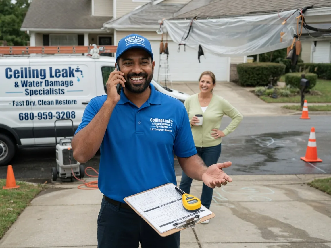 Ceiling Leak Cleanup Fort Hill, PA FAQs